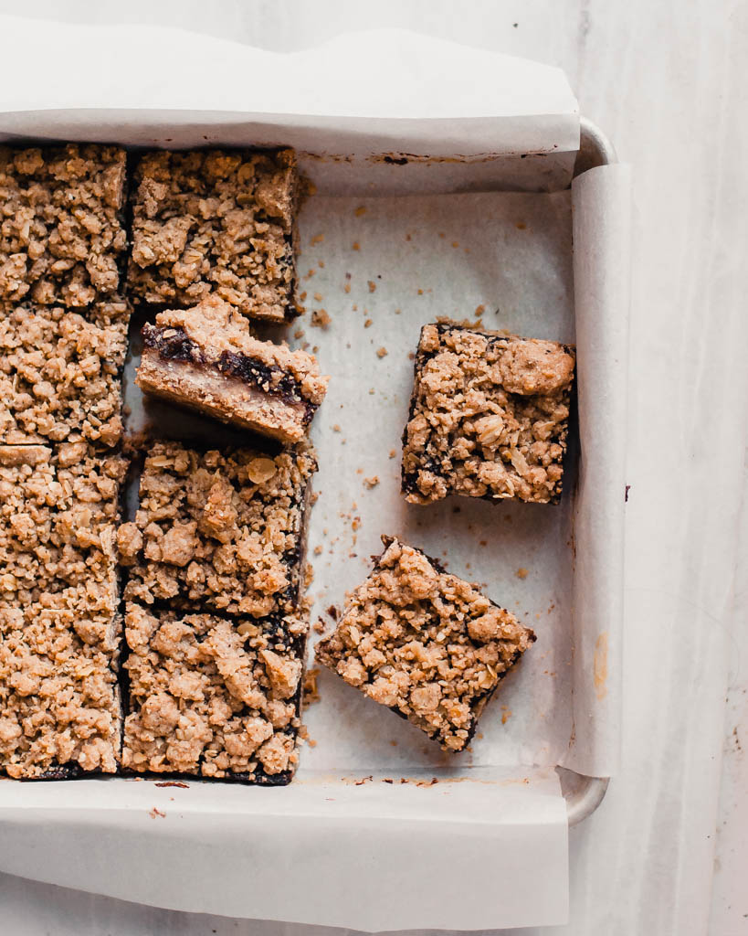 Coffee date squares • Cook Til Delicious